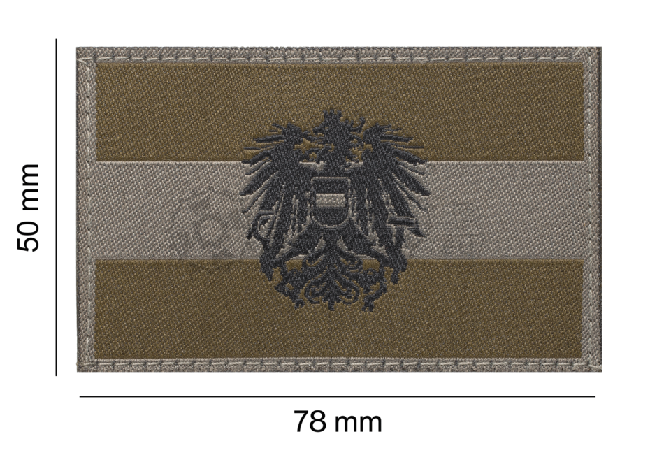 Austria Emblem Flag Patch (Clawgear)