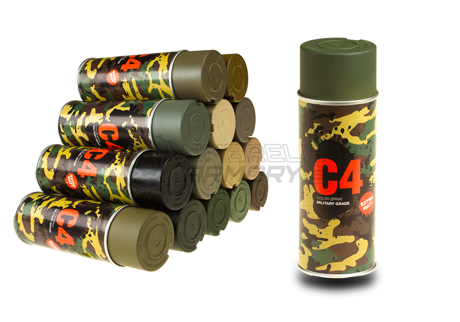 C4 Mil Grade Color Spray RAL 6031 (Armamat)