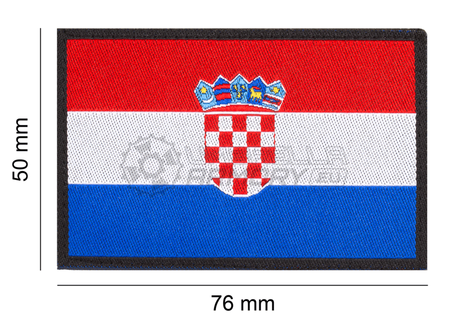 Croatia Flag Patch (Clawgear)