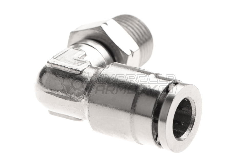 HPA 6mm Hose Coupling 90 Degree - Outer 1/8 NPT (EpeS)