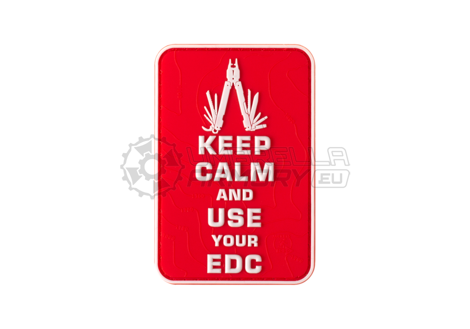 Keep Calm EDC Rubber Patch (JTG)