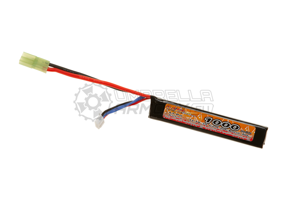 Lipo 11.1V 1000mAh 20C Stick Type (VB Power)