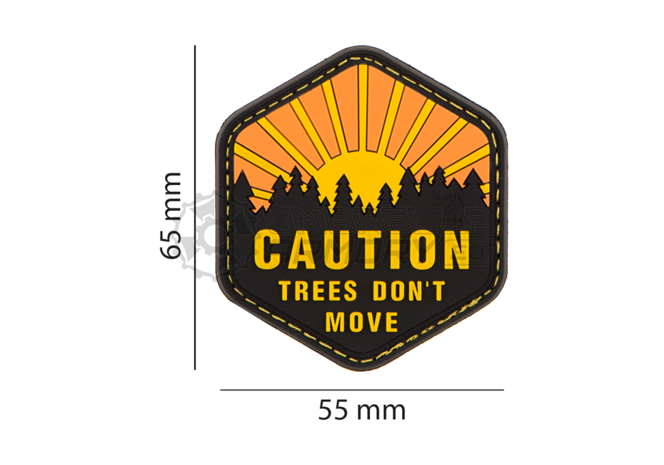 Trees Don't Move Rubber Patch (JTG)