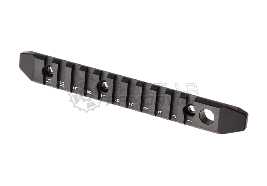 11-Slot Aluminum Rail for M-LOK & Keymod (WADSN)