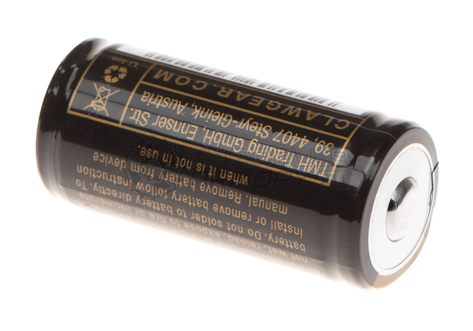 16340 Battery 3.7V 700mAh (Clawgear)