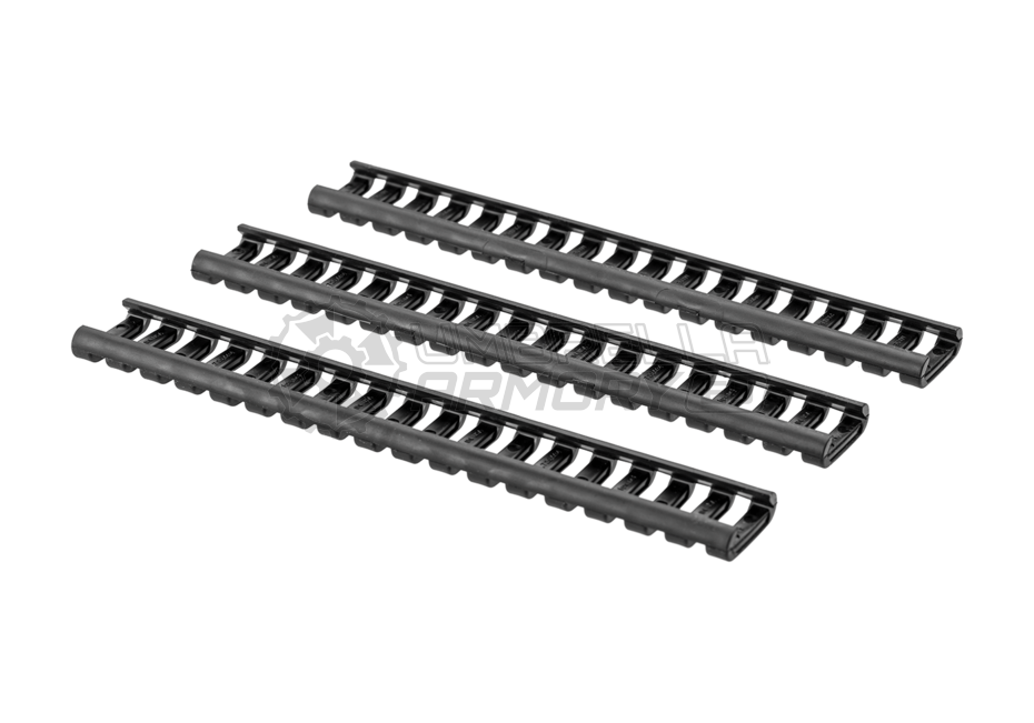18 Slot LowPro Ladder Rail Cover - 3 pcs (Ergo)