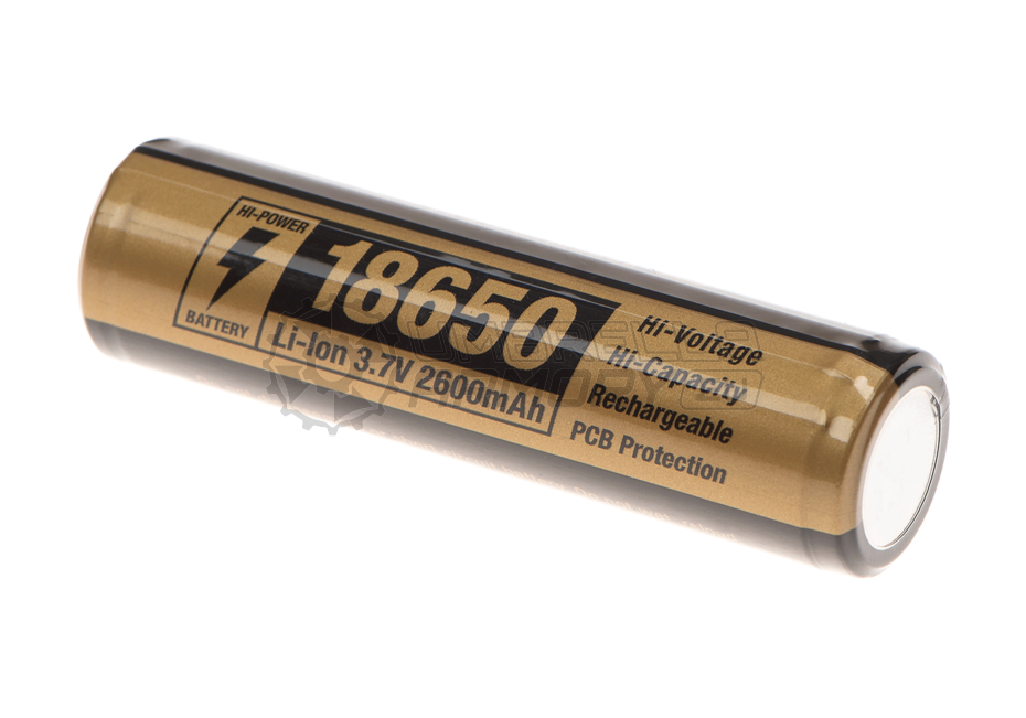 18650 Battery 3.7V 2600mAh (Clawgear)