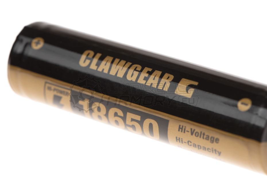 18650 Battery 3.7V 3600mAh (Clawgear)