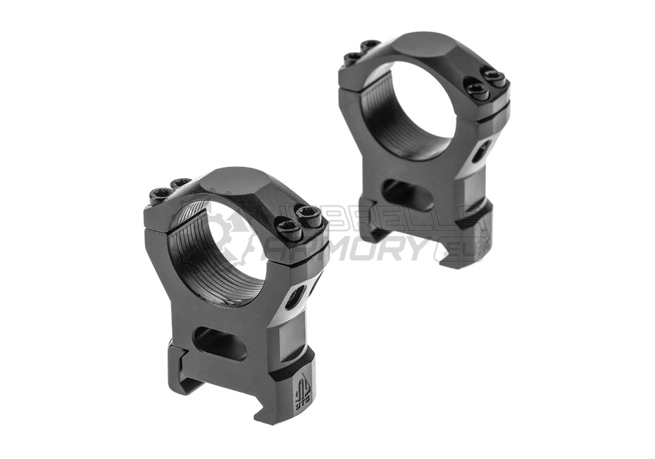 25.4mm High Profile Steel Picatinny Rings (Leapers)