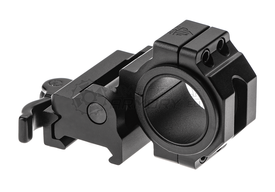 30mm Flip-to-Side Picatinny/Weaver QD Ring Mount (Leapers)