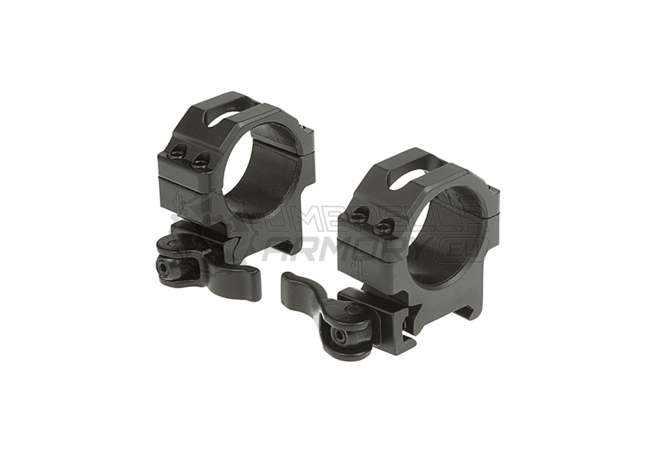 30mm QD CNC Mount Rings Low (Leapers)