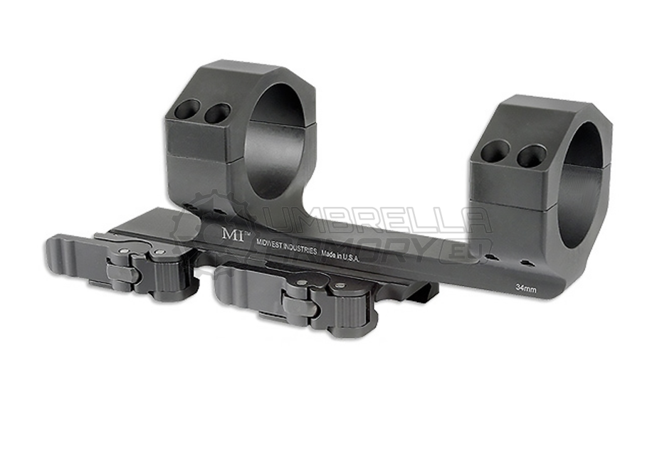 34mm QD 1.4" Offset Scope Mount (Midwest Industries)