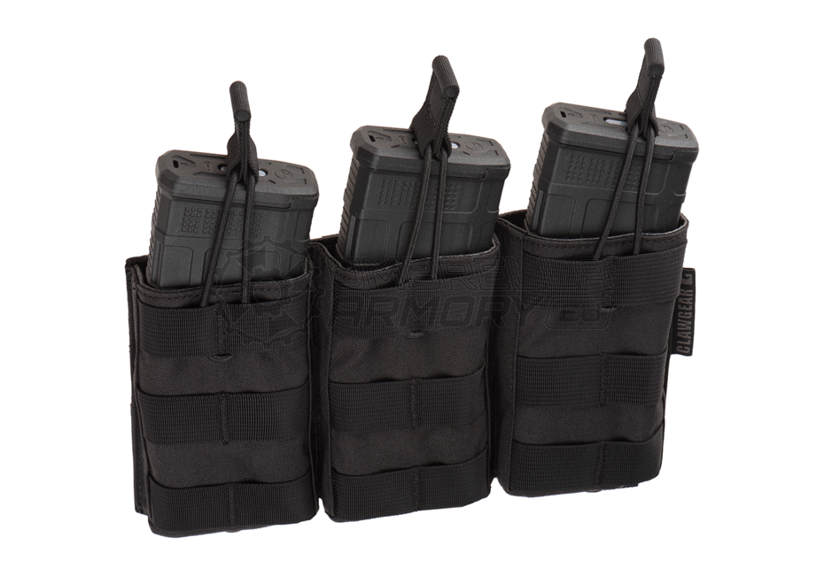 5.56mm Open Triple Mag Pouch Core (Clawgear)