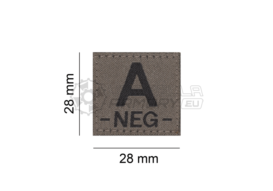 A Neg Bloodgroup Patch (Clawgear)