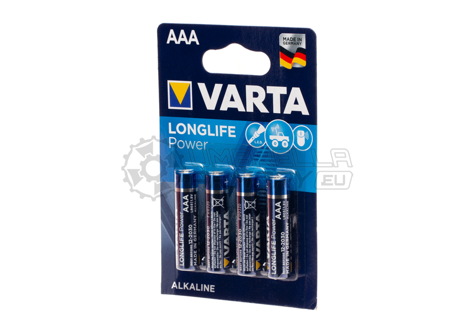AAA Longlife Power 4pcs (Varta)