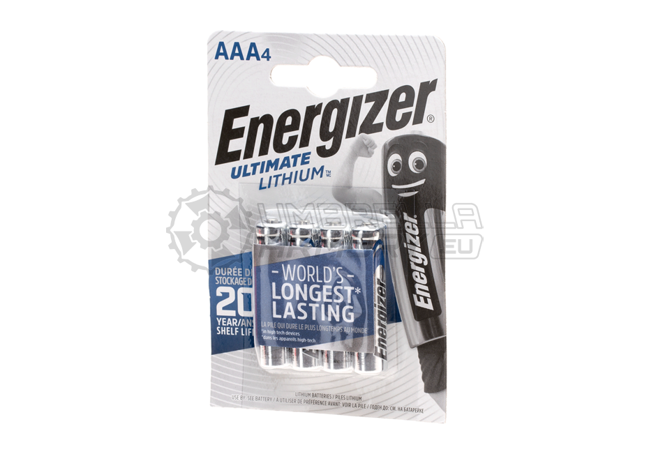 AAA Ultimate Lithium 4pcs (Energizer)