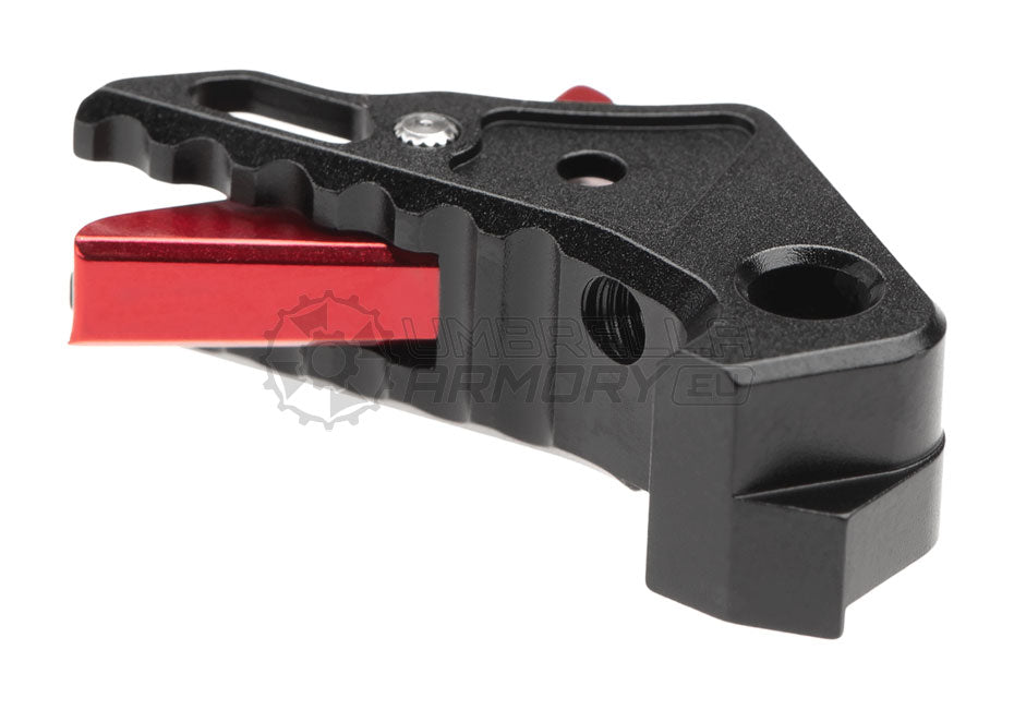 Action Army AAP01 Adjustable Trigger Black with Red Accent Top View