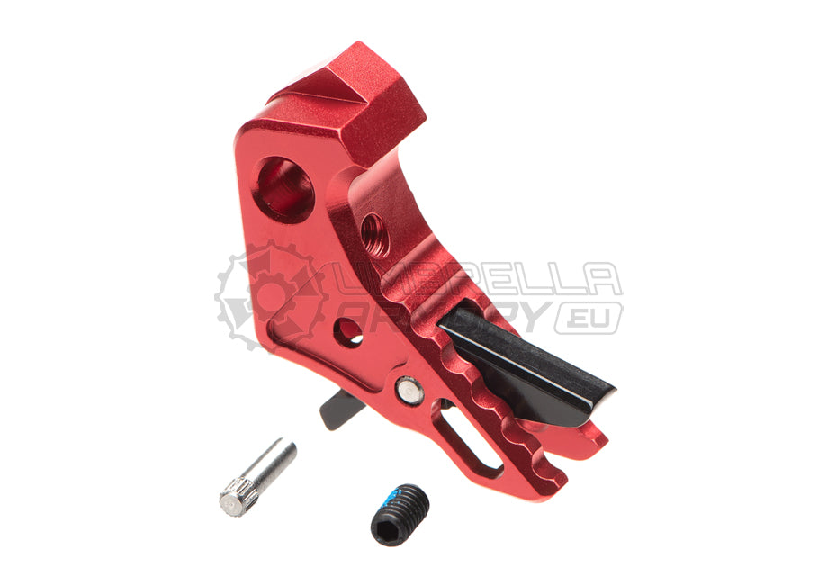 Action Army AAP01 Adjustable Trigger Red with Black Accent Right Side Top View