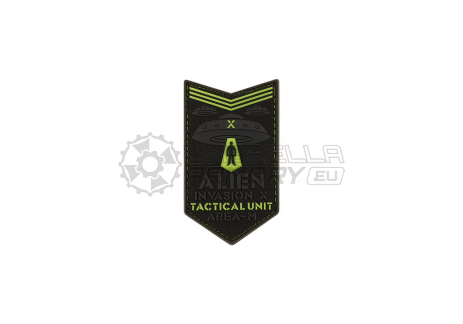 Alien Invasion Tactical Unit Rubber Patch (JTG)