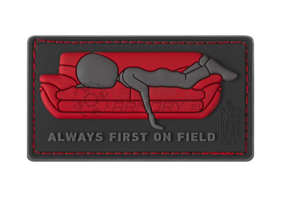 Always First on Couch Rubber Patch (JTG)