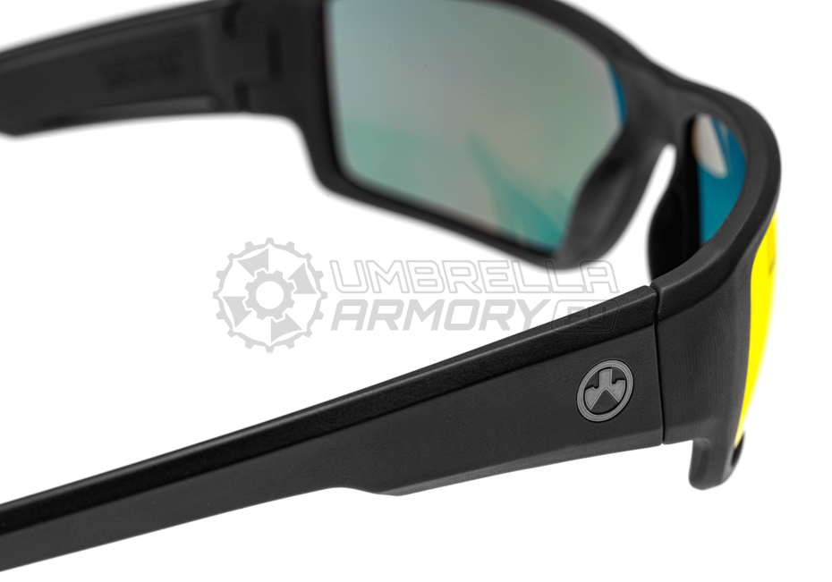 Ascent - Polarized - Black Frame / Gray Lens/Red Mirror (Magpul)