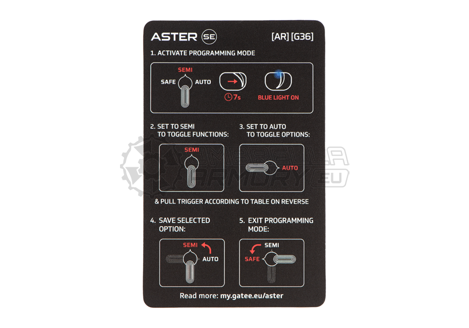Aster V2 SE Lite + Quantum Trigger Front Wired (Gate)