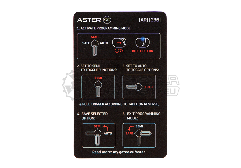 Aster V2 SE + Quantum Trigger Front Wired (Gate)