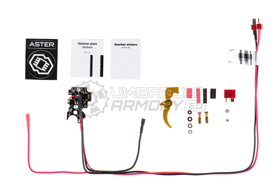 Aster V2 SE + Quantum Trigger Rear Wired (Gate)