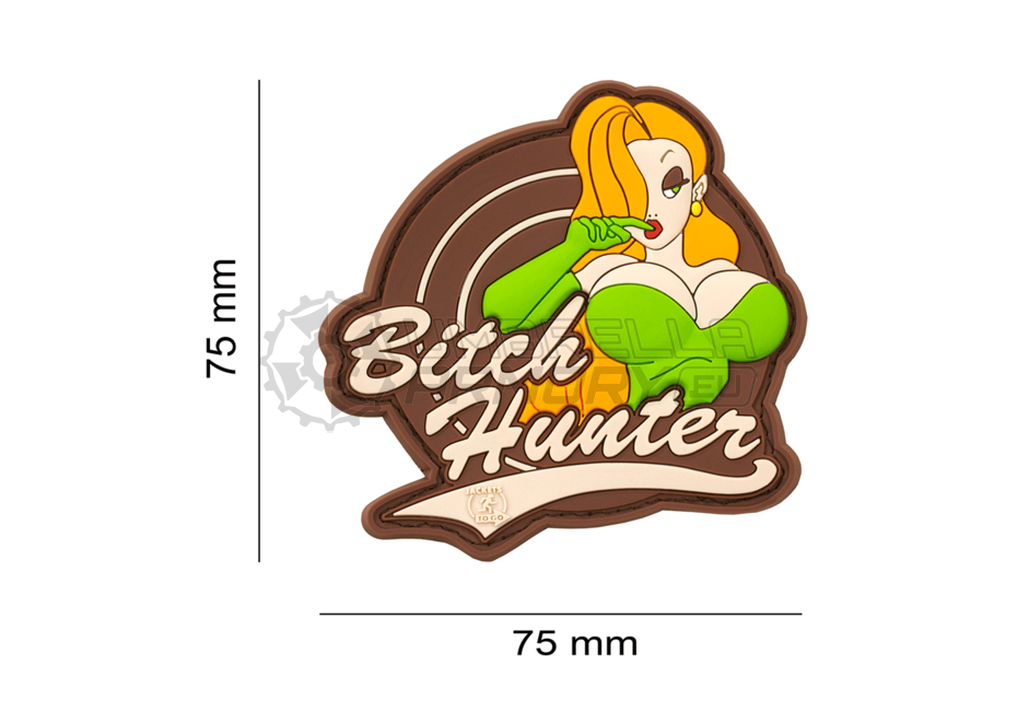 Bitch Hunter Rubber Patch (JTG)