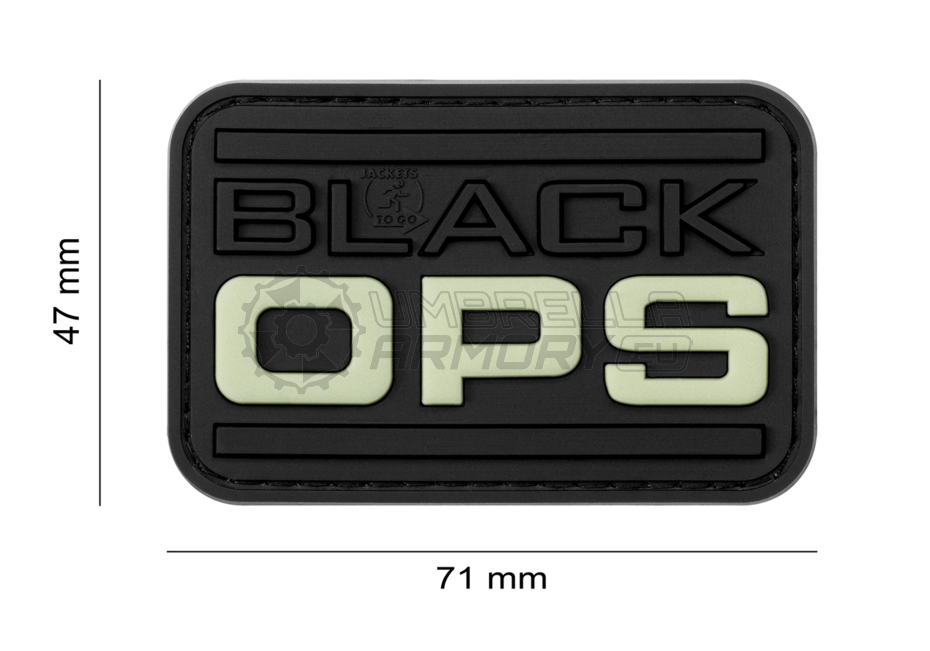 Black OPS Rubber Patch (JTG)