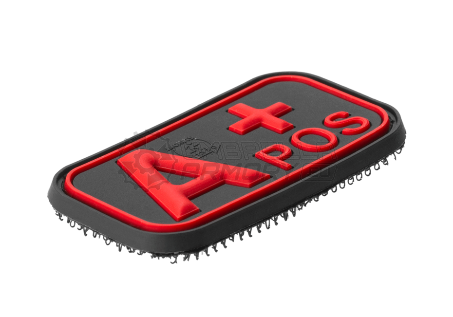 Bloodtype Rubber Patch A Pos (JTG)