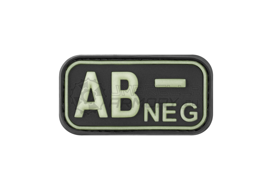 Bloodtype Rubber Patch AB Neg (JTG)