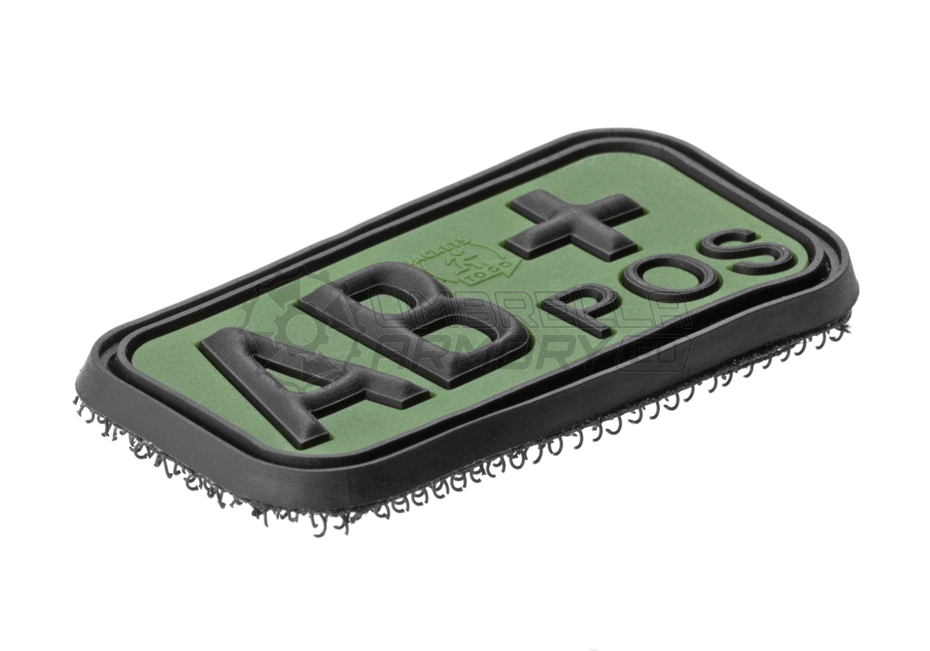 Bloodtype Rubber Patch AB Pos (JTG)