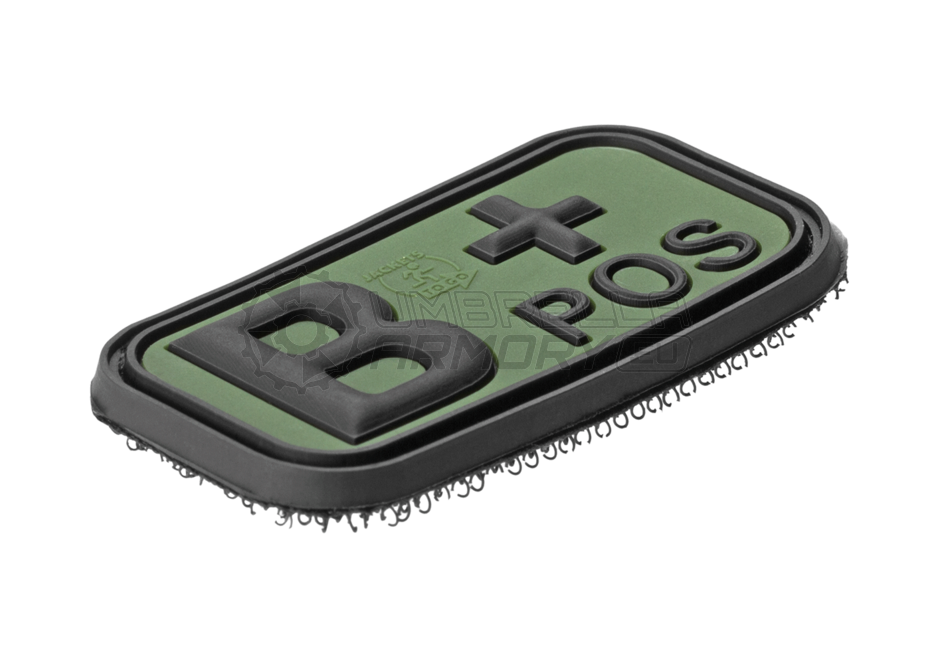 Bloodtype Rubber Patch B Pos (JTG)