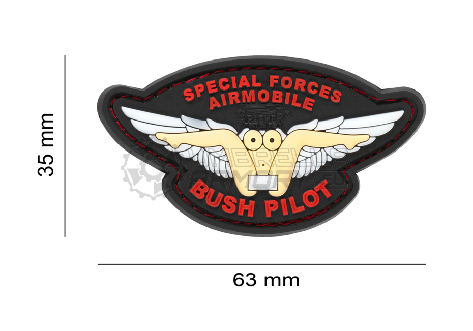 Bush Pilot Rubber Patch (JTG)