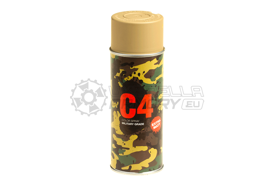 C4 Mil Grade Color Spray RAL 1040 (Armamat)