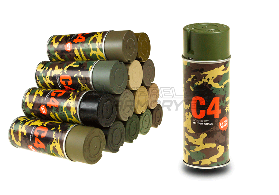 C4 Mil Grade Color Spray RAL 6003 (Armamat)