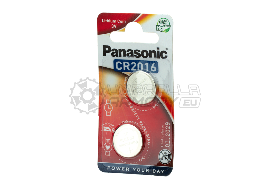 CR2016 2pcs (Panasonic)