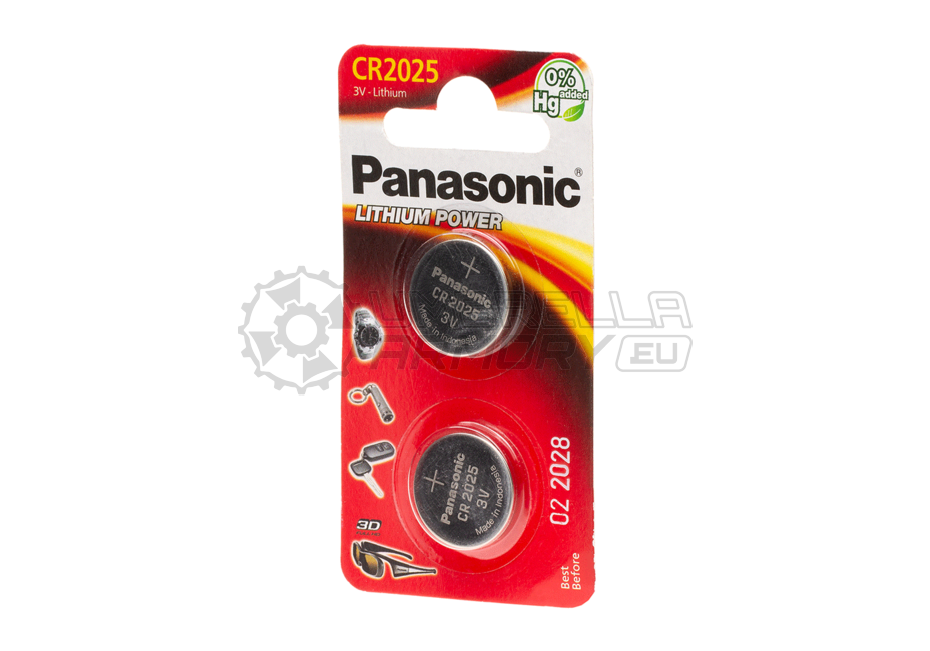 CR2025 2pcs (Panasonic)