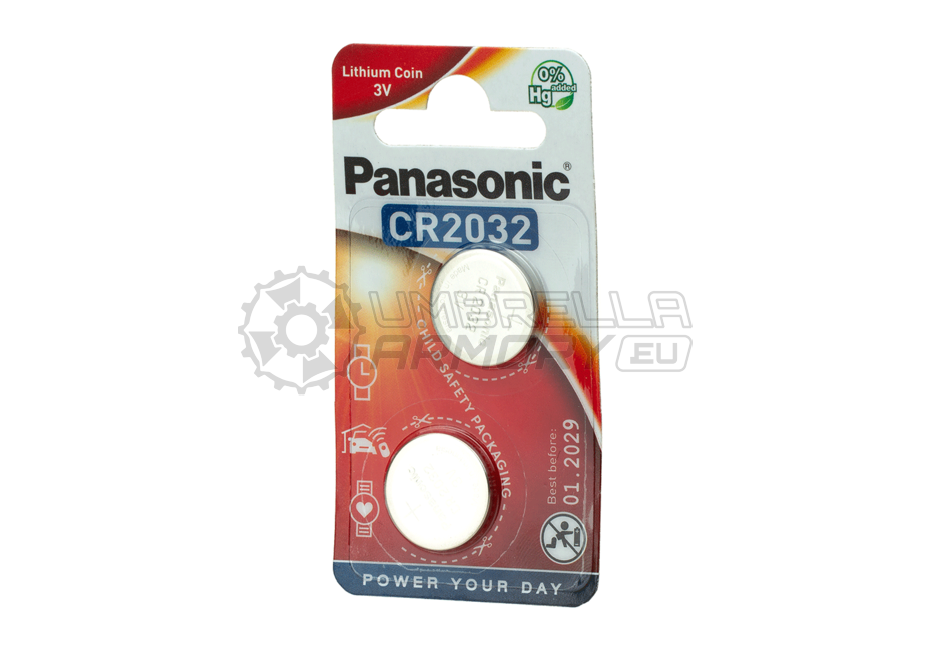 CR2032 2pcs (Panasonic)