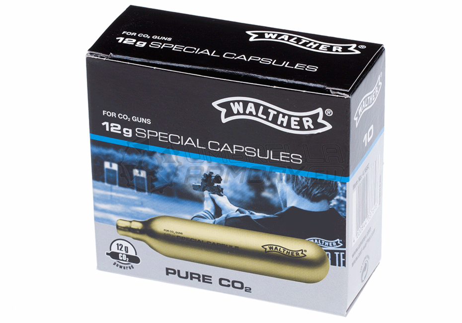 Co2 Capsules 12g 10pcs (Walther)