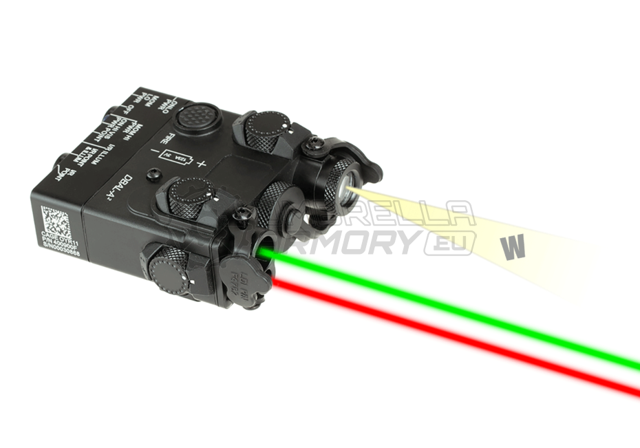 DBAL-A2 Illuminator / Laser Module Red + Green Aluminium (WADSN)
