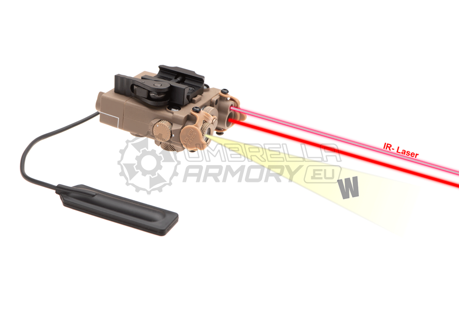 DBAL-A2 Illuminator / Laser Module Red + IR (WADSN)