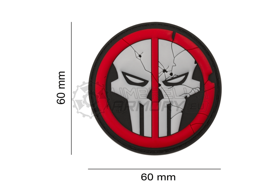 Deathpool Skull Rubber Patch (JTG)