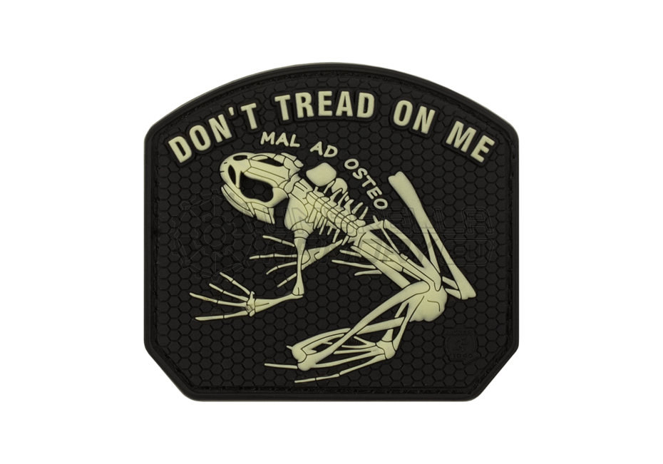 Don't Tread on me Frog Rubber Patch (JTG)