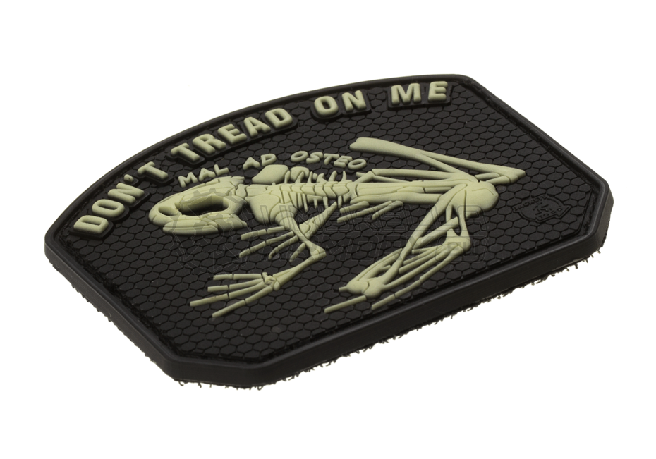 Don't Tread on me Frog Rubber Patch (JTG)