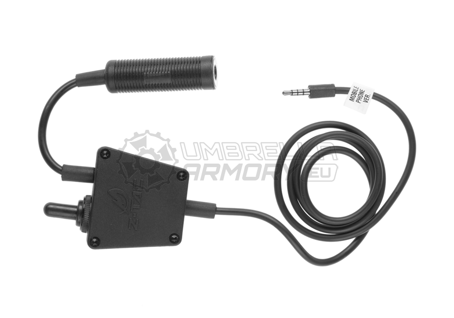 E-Switch Tactical PTT Mobile Phone Connector (Z-Tactical)