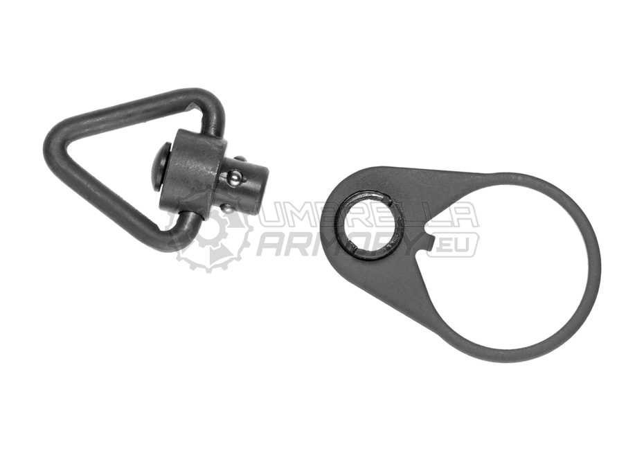 End Plate QD Sling Mount with Sling Swivel (Ares)