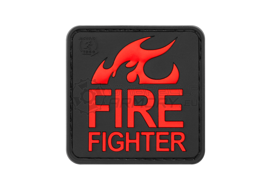 Fire Fighter Rubber Patch (JTG)