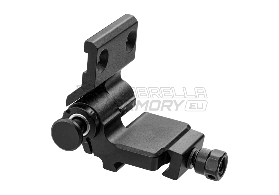 Flip to Side Magnifier Mount Push Button - 2 Bolt Interface (Primary Arms)